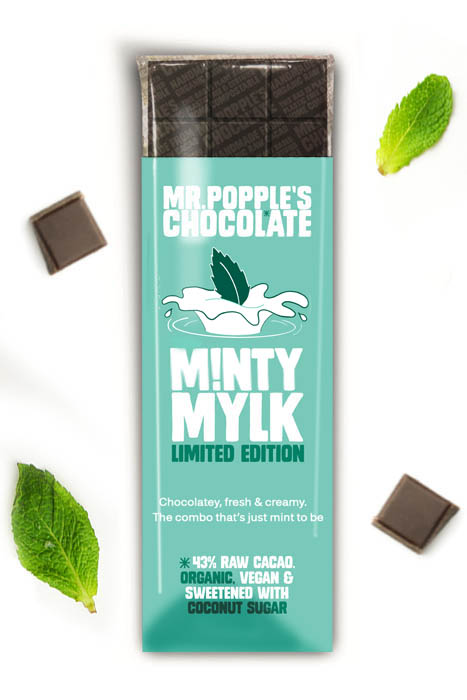 Minty Mylk chocolate bar