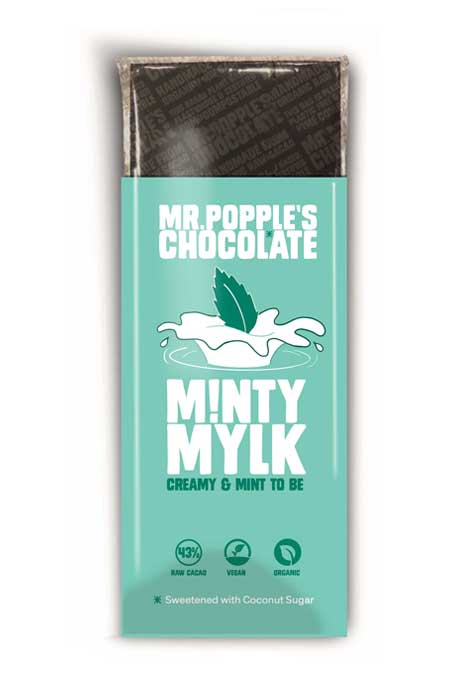 75g Dairy Free Minty Mylk Chocolate Bar