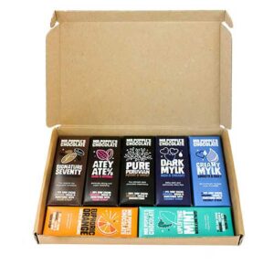 Subscription box of Vegan Chocolate bars