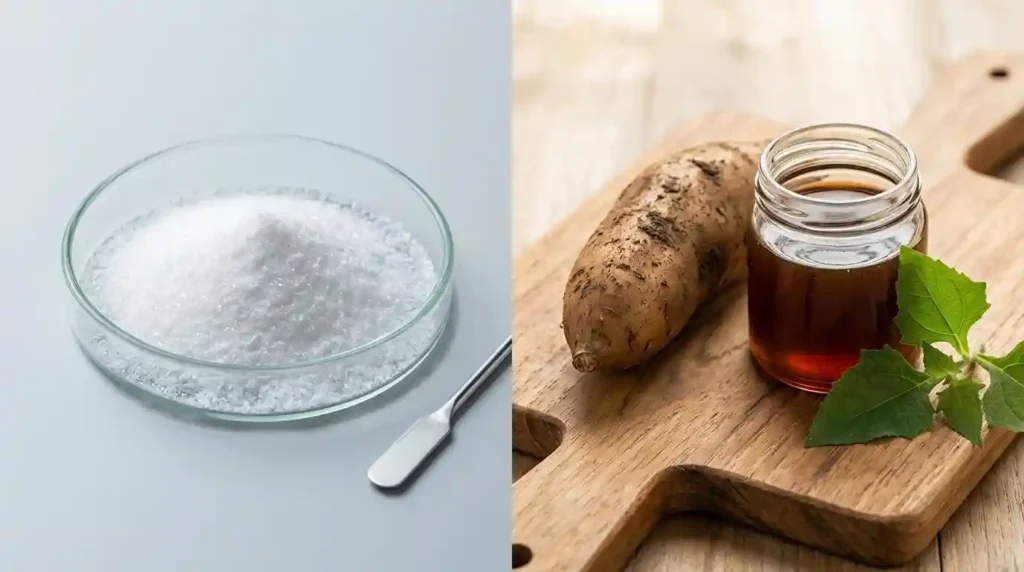 sugar alcohol vs yacon syrup