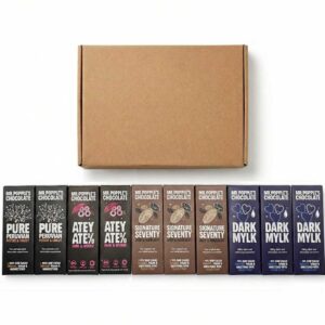 Dark and Rich Letterbox Vegan Chocolate Bar Collection