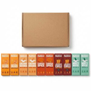 Fresh and Fruity Vegan Chocolate Bar Collection