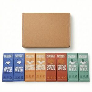 Sweet and Creamy Letterbox Vegan Chocolate Bar Collection v2