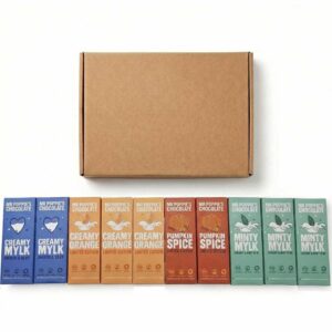 Sweet and Creamy Letterbox Vegan Chocolate Bar Collection